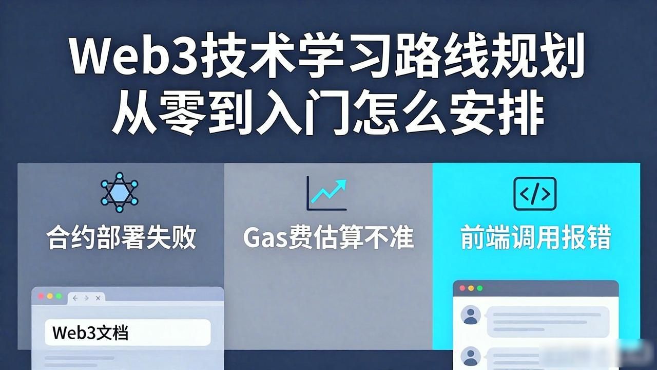 路线规划模板_路线规划及实施方案_Web3 技术学习路线规划