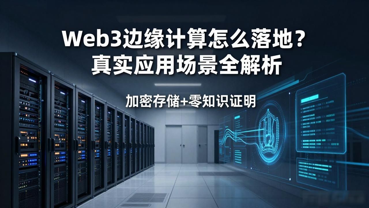 边缘计算应用领域_边缘计算应用场景_Web3 边缘计算结合应用