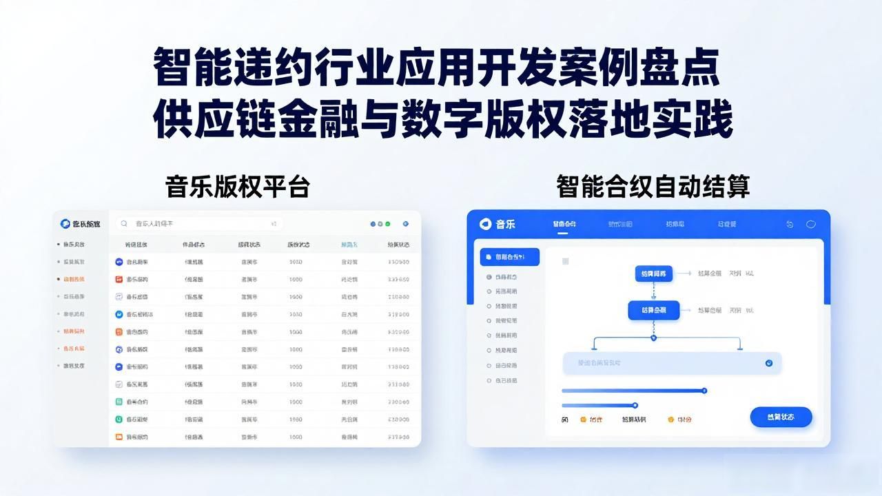 智能合约行业应用开发案例_智能合约开发工具_智能合约开发
