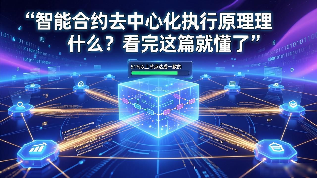 智能合约运行机制_智能合约去中心化执行原理_智能合约工作原理