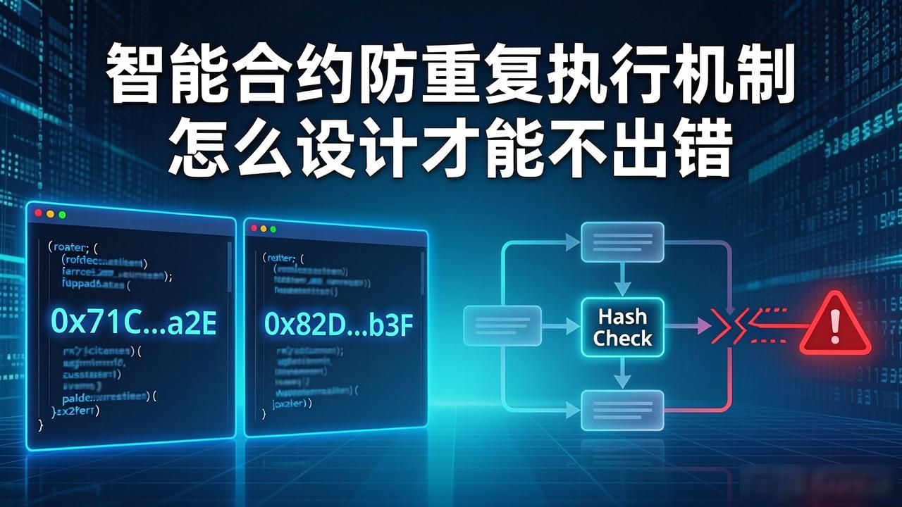 智能合约防重复执行机制_智能合约重入攻击_合约重复机制防智能执行