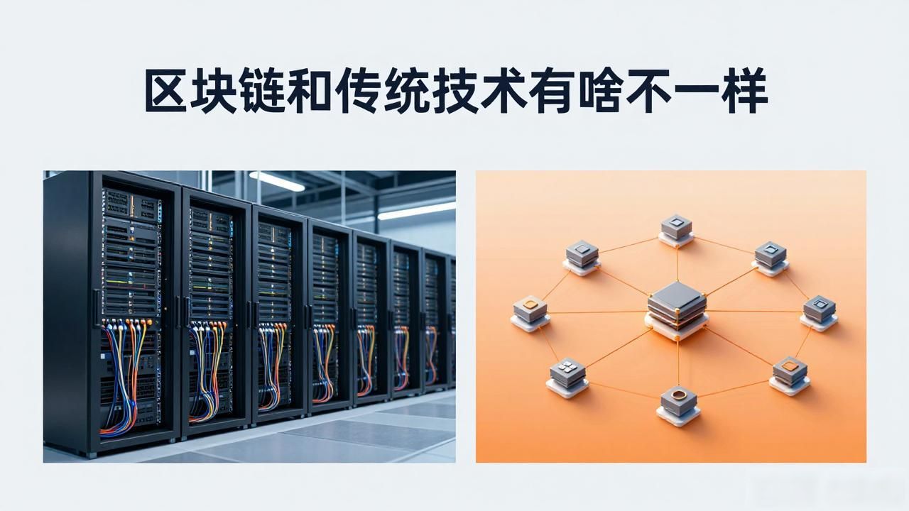 区块链技术和其他相关技术_区块链传统技术对比区别_区块链和区块链技术
