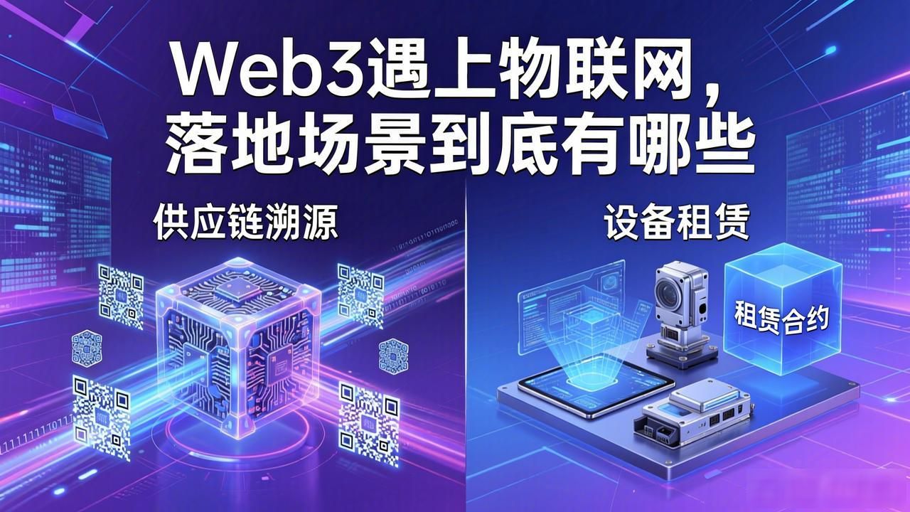 Web3 物联网技术融合场景_场景互联网_物联网场景联动