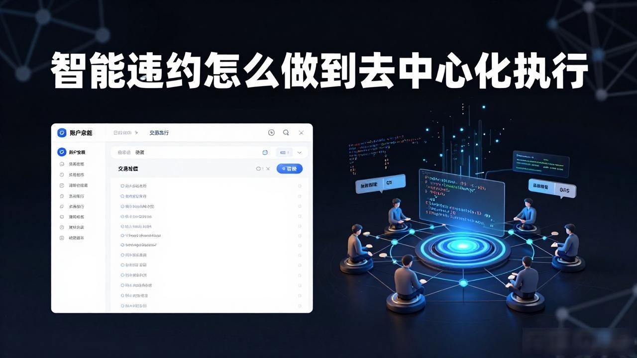 智能合约运行机制_智能合约执行过程_智能合约去中心化执行原理