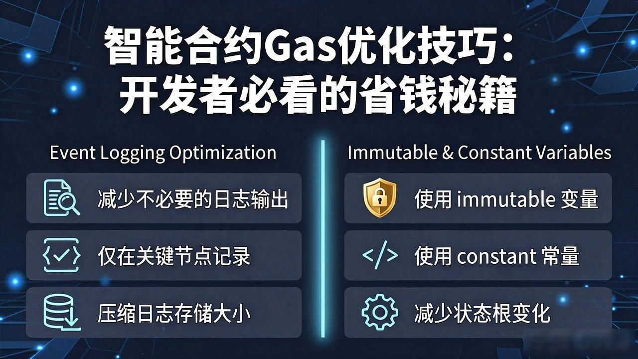 智能合约基础工作_智能合约如何完成交易_智能合约 Gas 优化技巧