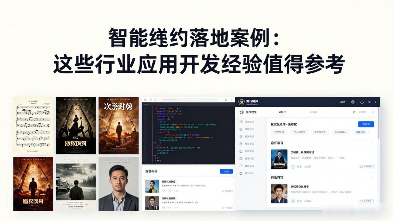 智能合约项目开发_智能合约行业应用开发案例_智能合约案例