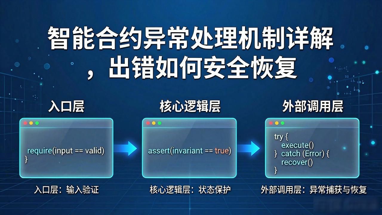 智能合约异常处理机制_合约异常机制智能处理是什么_合约异常机制智能处理系统
