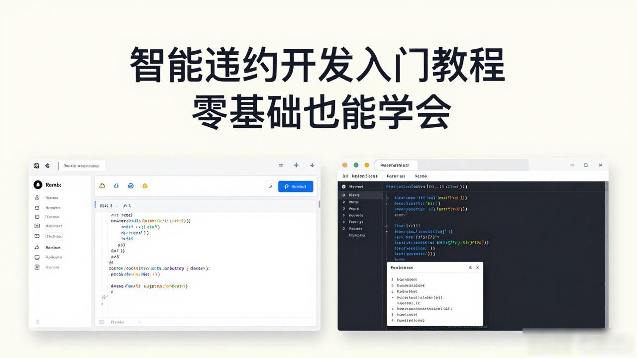 智能合约基础开发教程_智能合约课程_智能合约基础工作