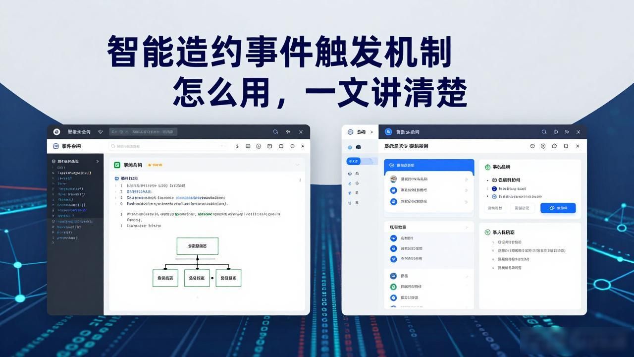 触发智能合约转走的u_智能合约事件触发机制_合约触发机制智能事件是什么