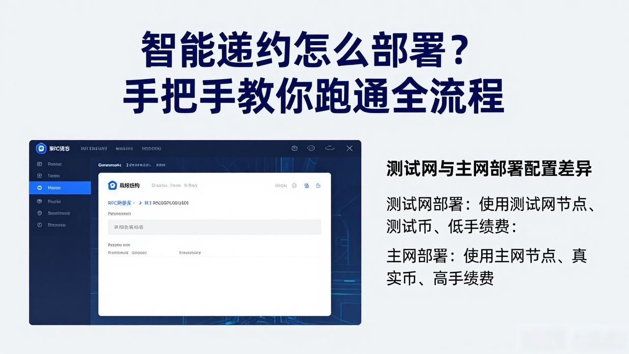 智能合约开发入门_智能合约流程图_智能合约部署流程