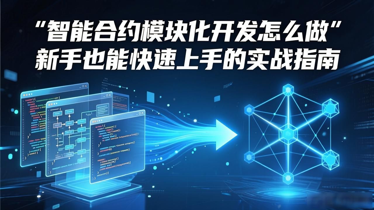 智能合约模块化开发_合约模块智能化开发方案_智能合约技术