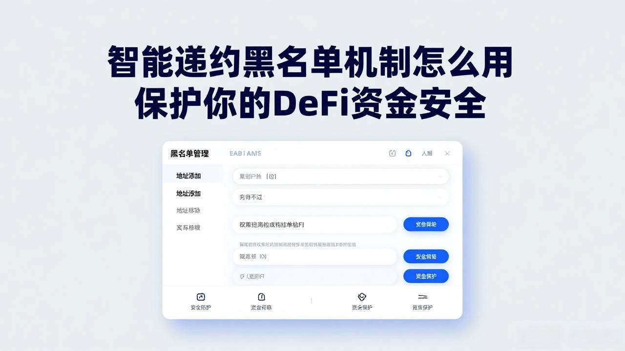 智能合约黑名单机制_合约名单机制智能黑板怎么用_合约榜