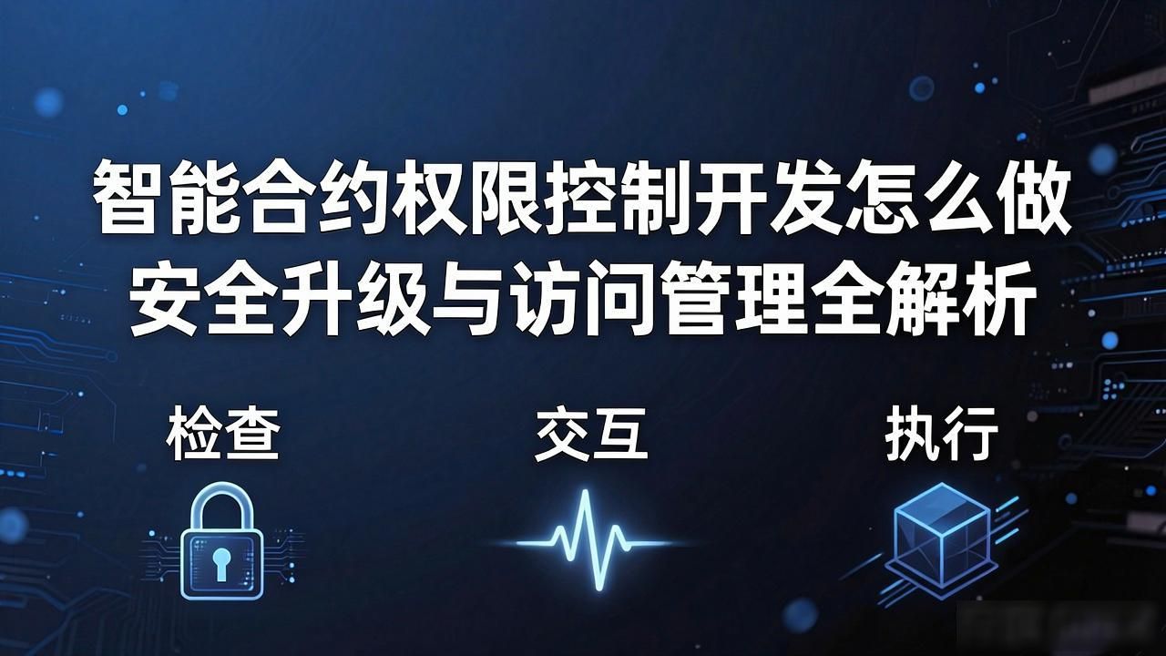 合约权限智能开发控制方法_智能合约权限控制开发_合约权限智能开发控制什么