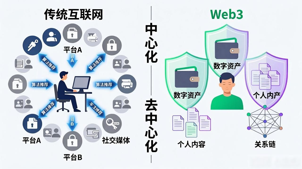 Web3 传统互联网区别_web和互联网有什么区别_互联网与web的关系
