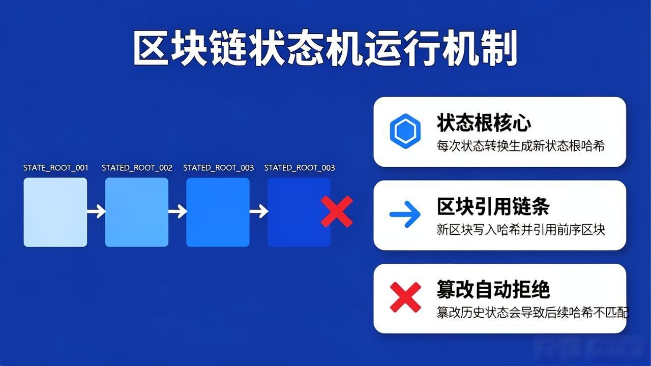区块链机制状态运行机制是什么_区块链状态机运行机制_区块链三种机制是什么