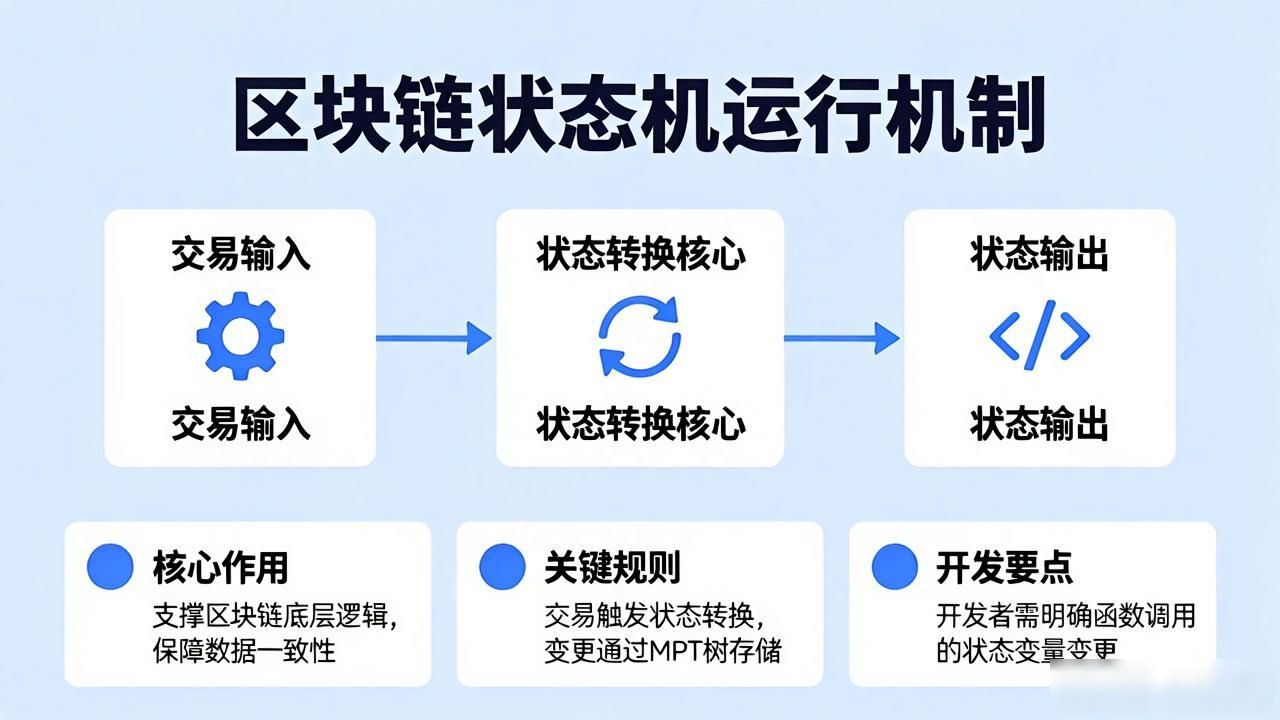 区块链机制状态运行机制是什么_区块链状态机运行机制_区块链三种机制是什么