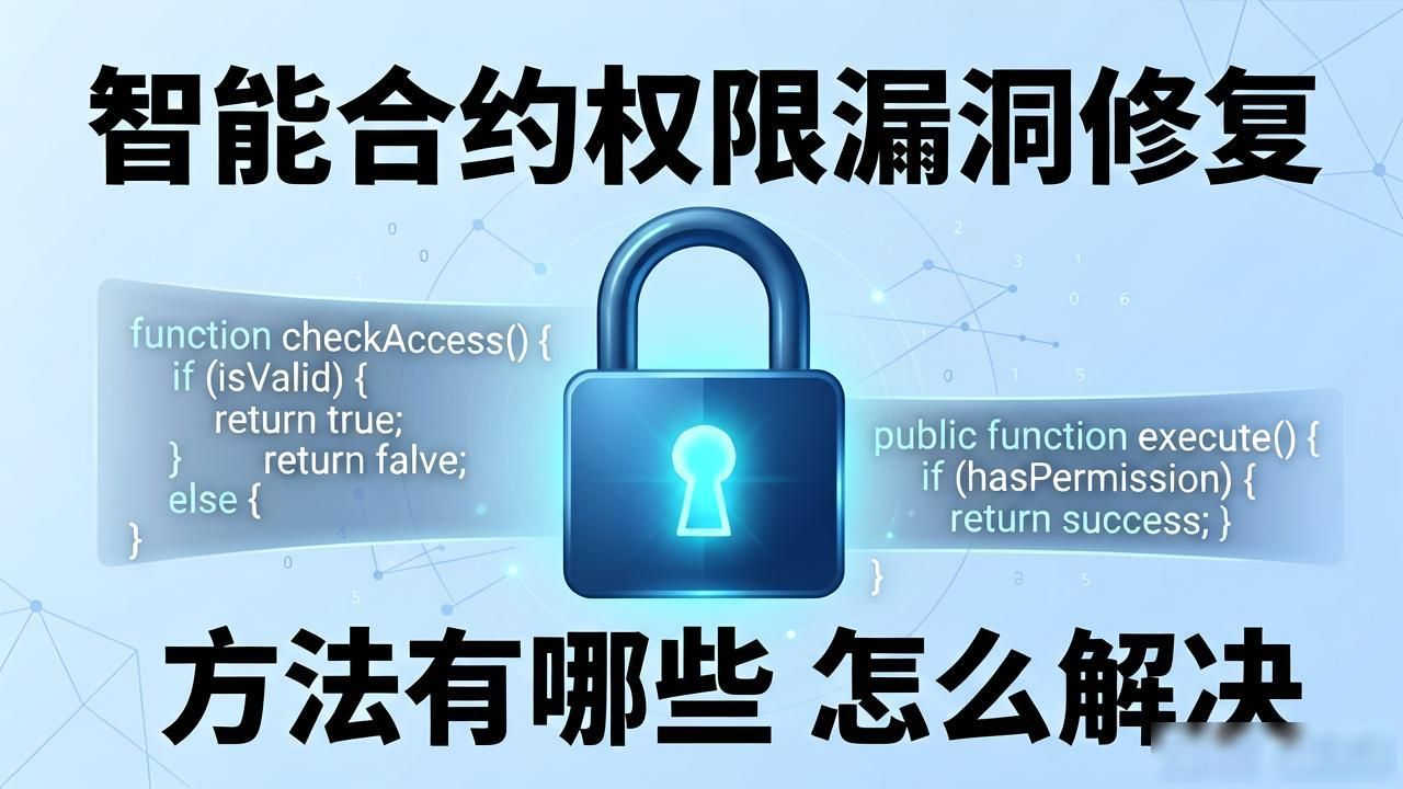 智能合约权限漏洞修复_电脑管家修复漏洞智能忽略_漏洞需要修复吗