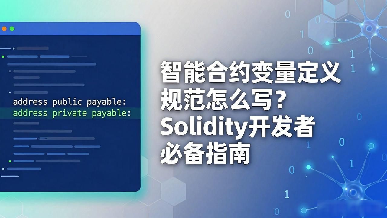 合约变量定义智能规范有哪些_智能合约变量定义规范_合约变量定义智能规范是什么