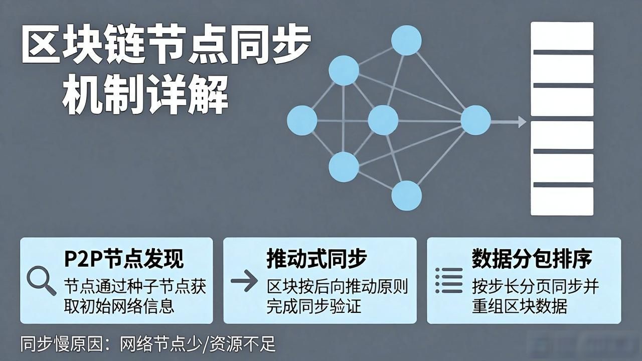 区块链节点之间如何通信_区块链各节点怎么同步_区块链节点同步机制