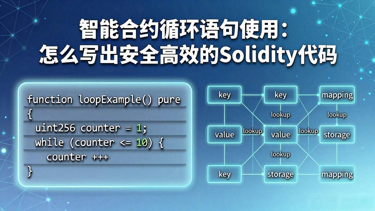 智能合约循环语句使用_智能合约的应用场景_智能合约技术