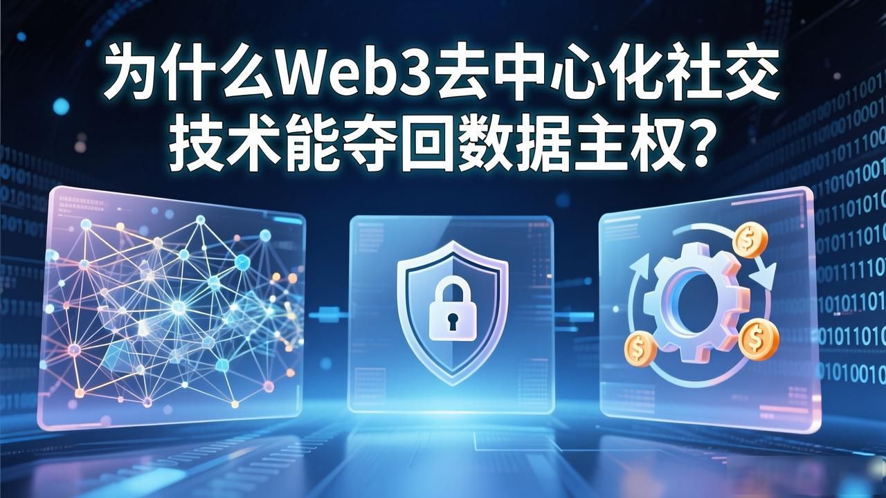 社交网络去中心化_Web3 去中心化社交技术_社交中心的概念
