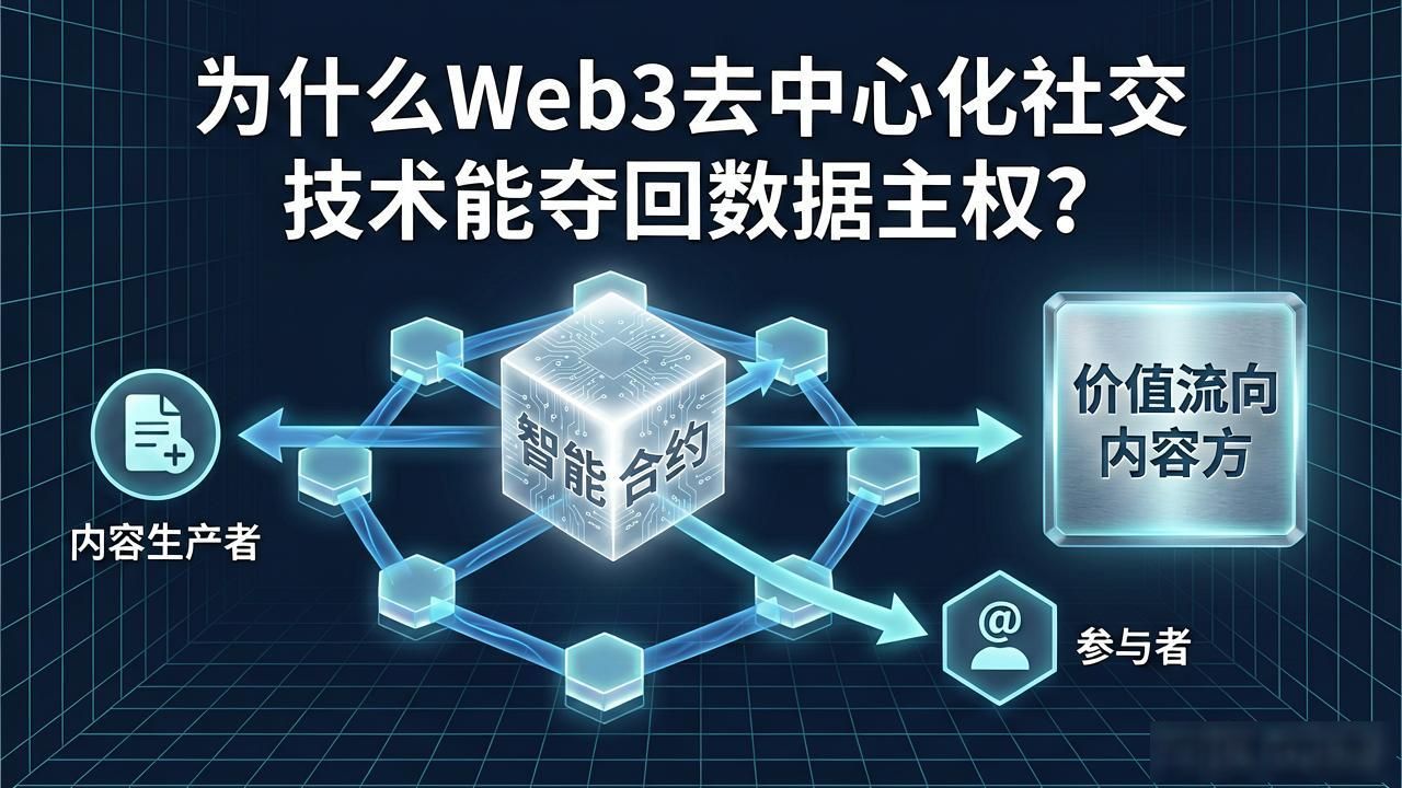 社交网络去中心化_社交中心的概念_Web3 去中心化社交技术