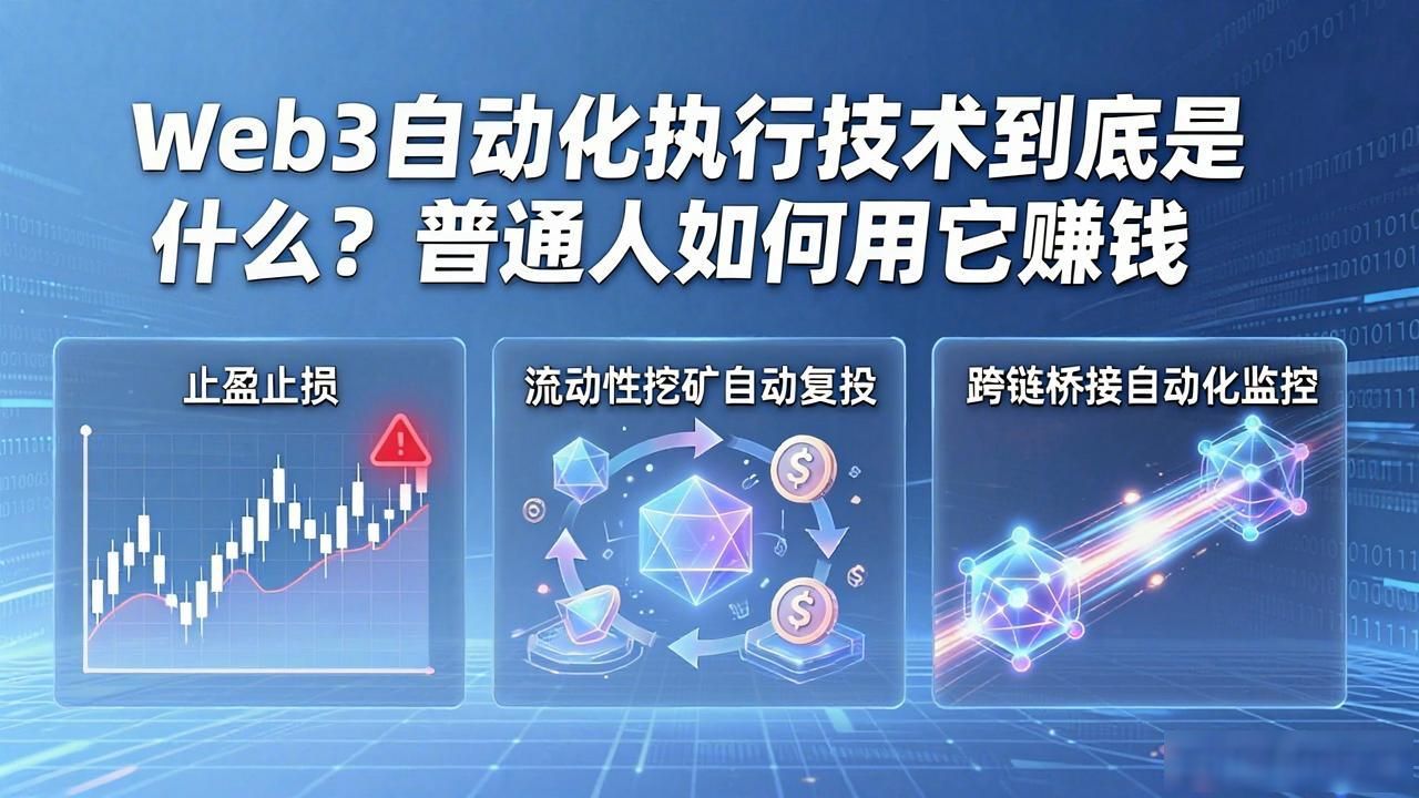 自动化执行元件_自动化执行失败怎么处理_Web3 自动化执行技术