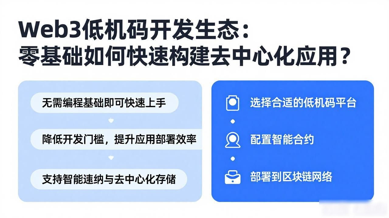 Web3 低代码开发生态_生态开发模式eod_低代码开发模式
