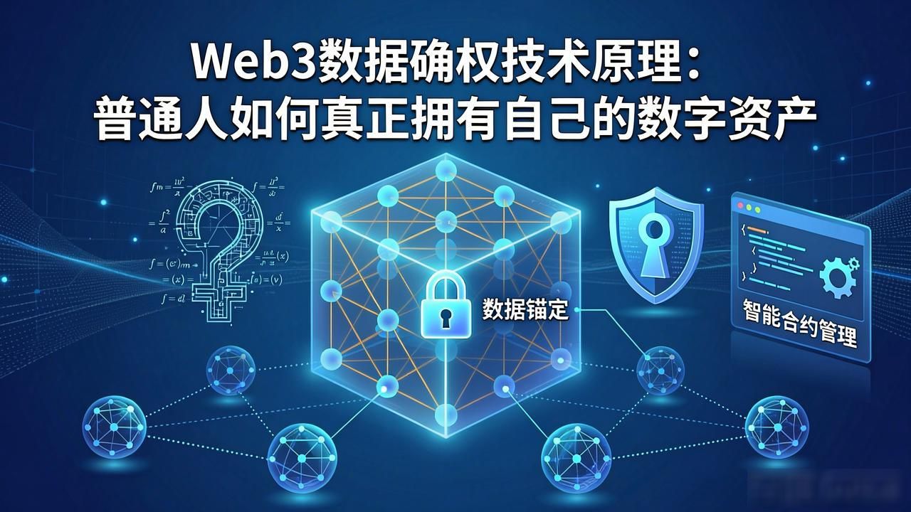 数据确权_Web3 数据确权技术原理_原理确权数据技术web3