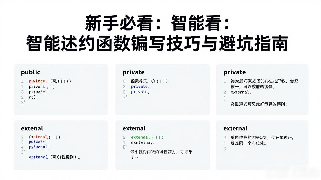 合约操作基本技巧_智能合约函数编写技巧_合约操作方法