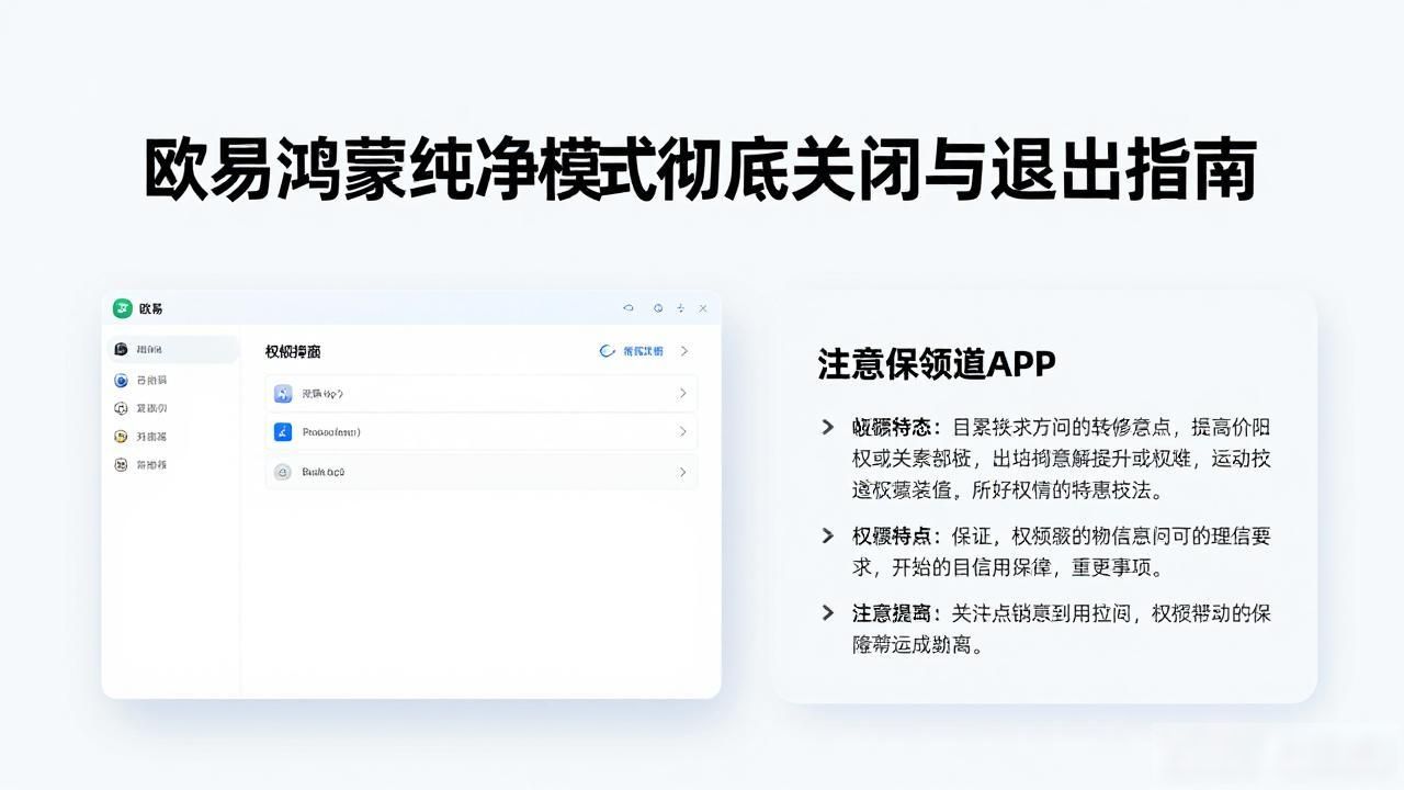 鸿蒙os怎么关闭纯净模式_鸿蒙os纯净模式_欧易鸿蒙纯净模式怎么关