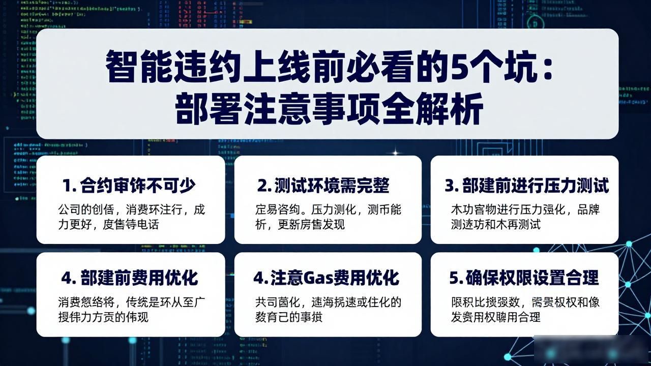 智能合约部署_智能合约部署后可以修改吗_智能合约线上部署注意事项