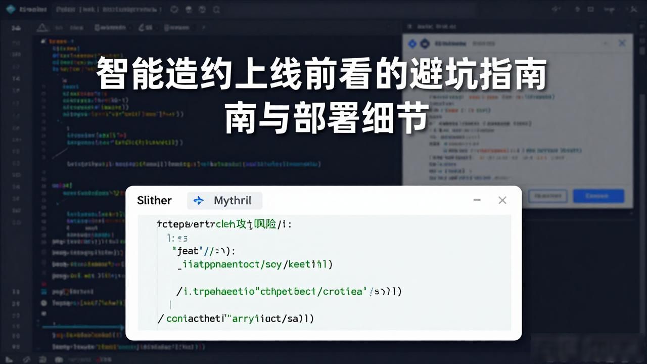 智能合约需要的基础工作_智能合约部署_智能合约线上部署注意事项