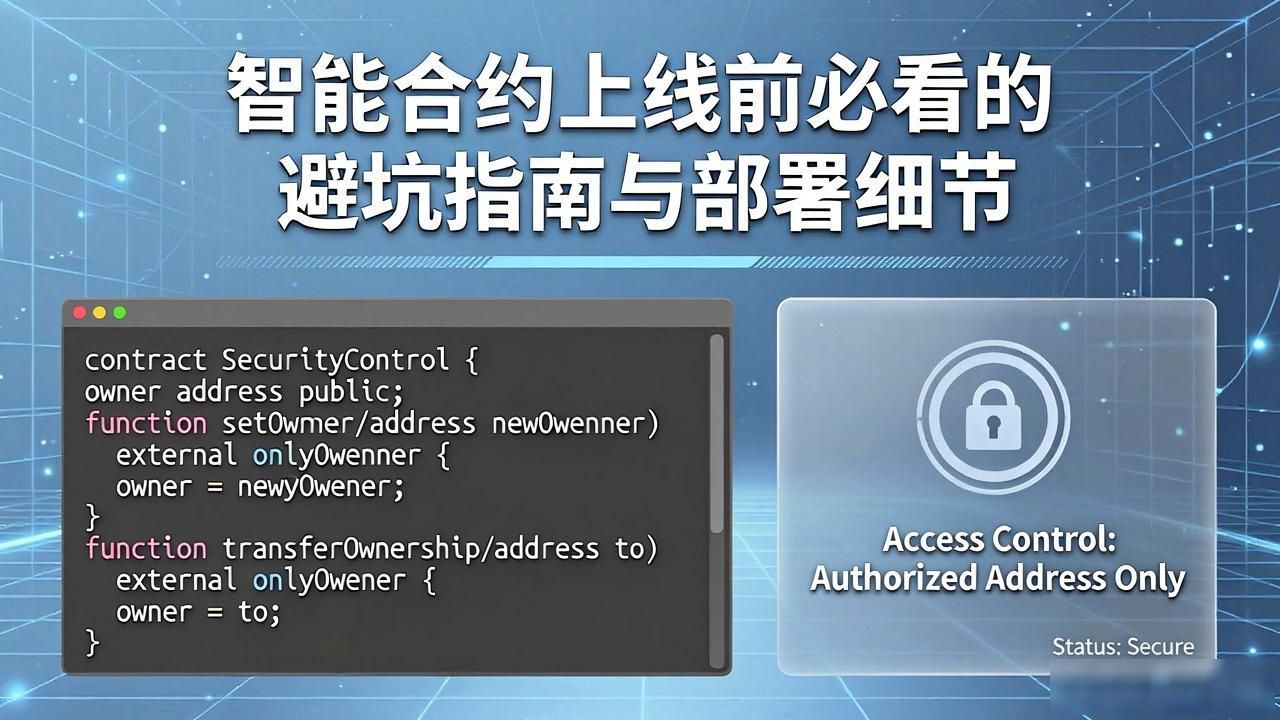 智能合约线上部署注意事项_智能合约部署_智能合约需要的基础工作