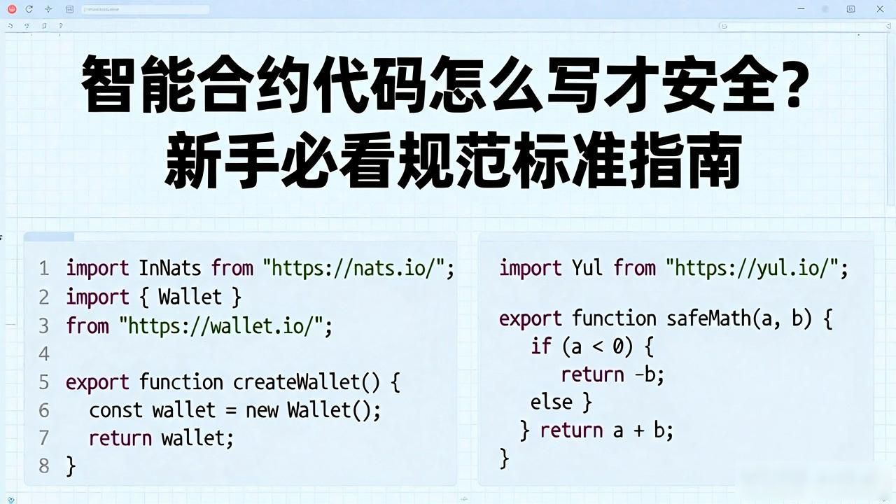 合约代码智能规范标准是什么_智能合约代码规范标准_合约代码是什么意思