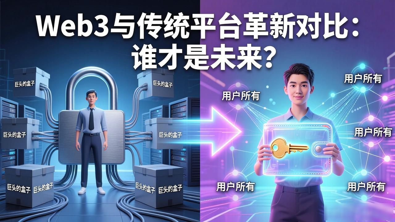 Web3 传统平台革新对比_革新对比传统平台web3.0_革新与创新