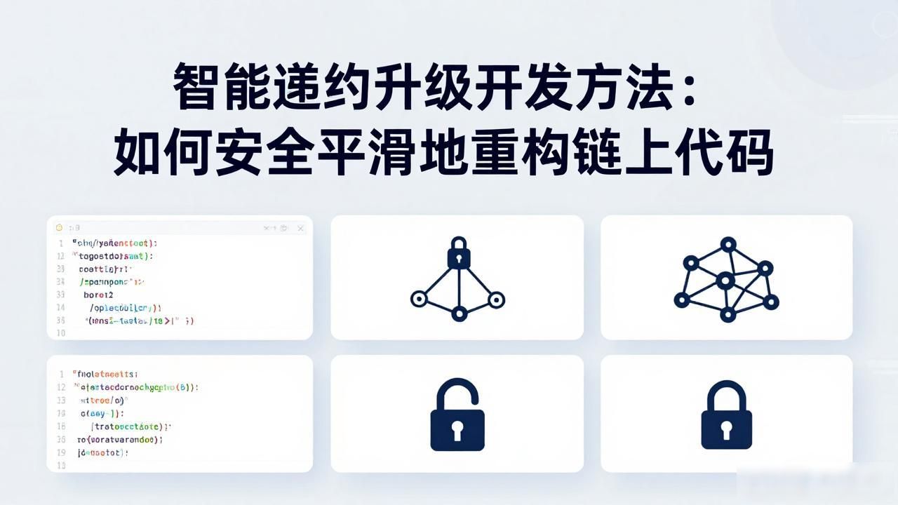 智能合约升级开发方法_合约智能开发升级方法_合约智能开发升级方法是什么