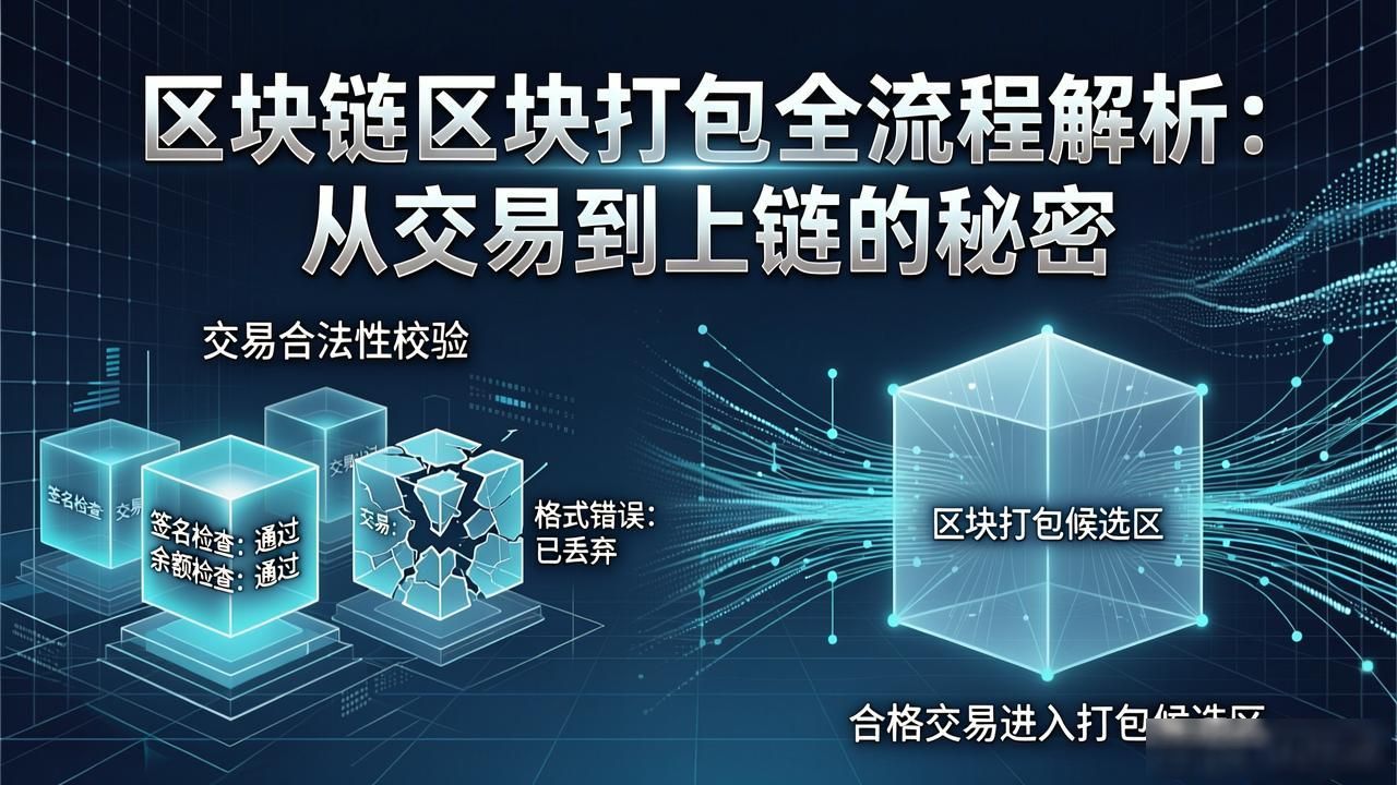 区块链区块打包流程_区块链打包需要耗费多少时间_区块链打包速度由什么决定