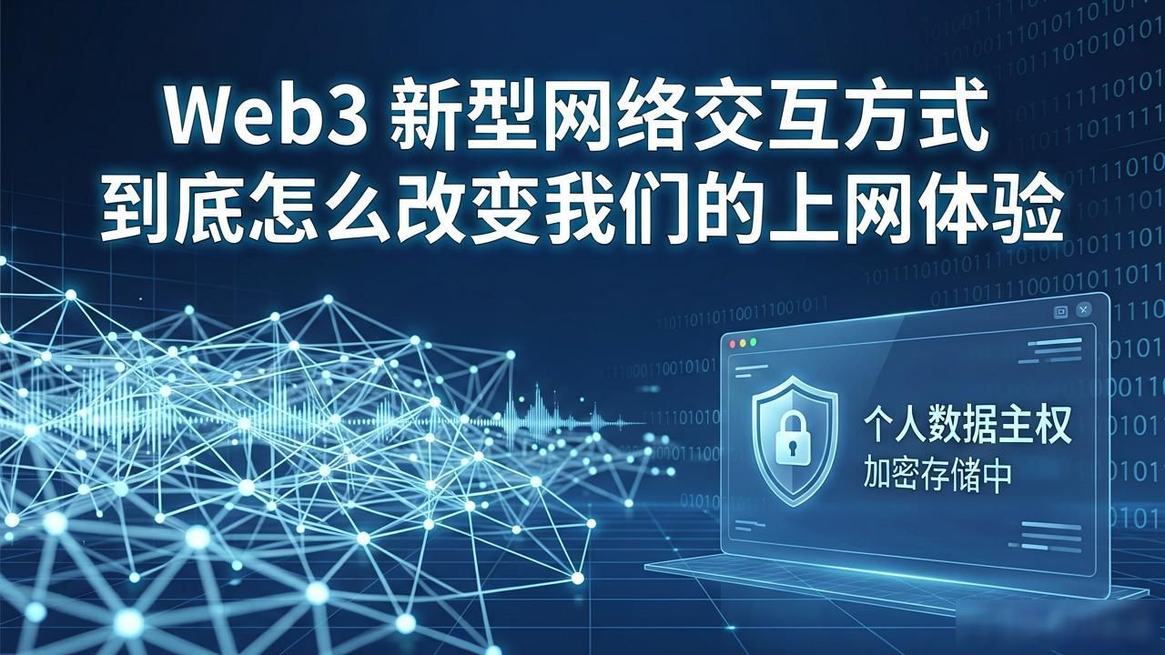Web3 新型网络交互方式_交互新型网络方式web3模式_新型交互技术