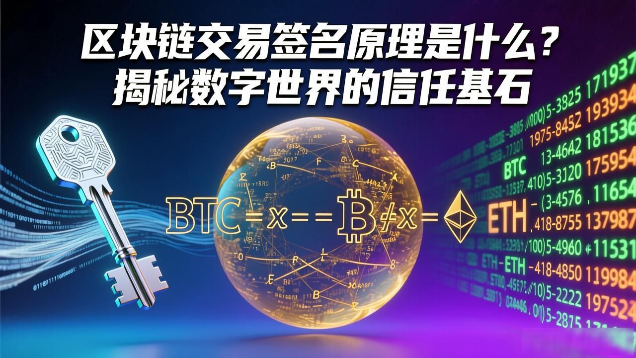 区块链交易签名原理_区块链数字签名技术_区块链环签名