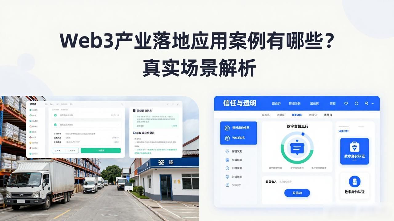 落地应用场景_方案落地应用展示_Web3 产业落地应用案例