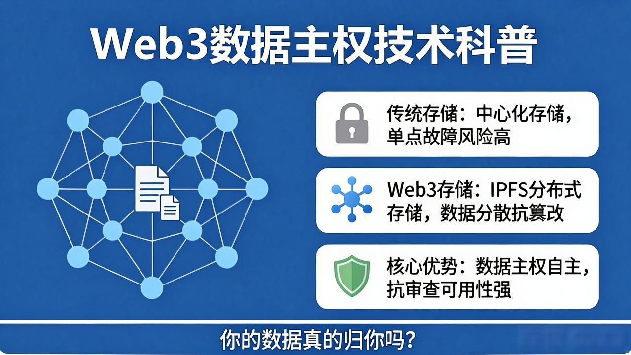科普数据知识_科普数据库_Web3 数据主权技术科普