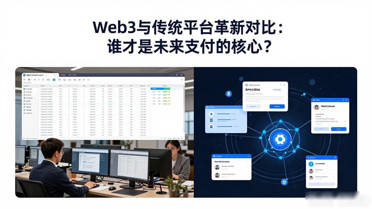 传统与革新_革新对比传统平台web3_Web3 传统平台革新对比