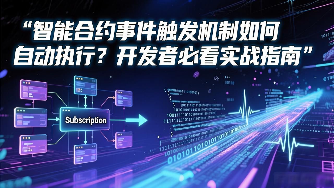 合约触发机制智能事件有哪些_智能合约事件触发机制_合约触发机制智能事件是什么