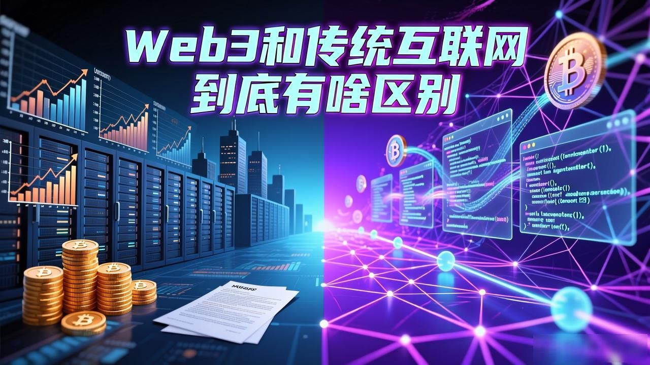 Web3 传统互联网区别_web与互联网的区别_web即互联网是对的吗