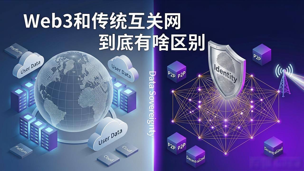 web与互联网的区别_web即互联网是对的吗_Web3 传统互联网区别