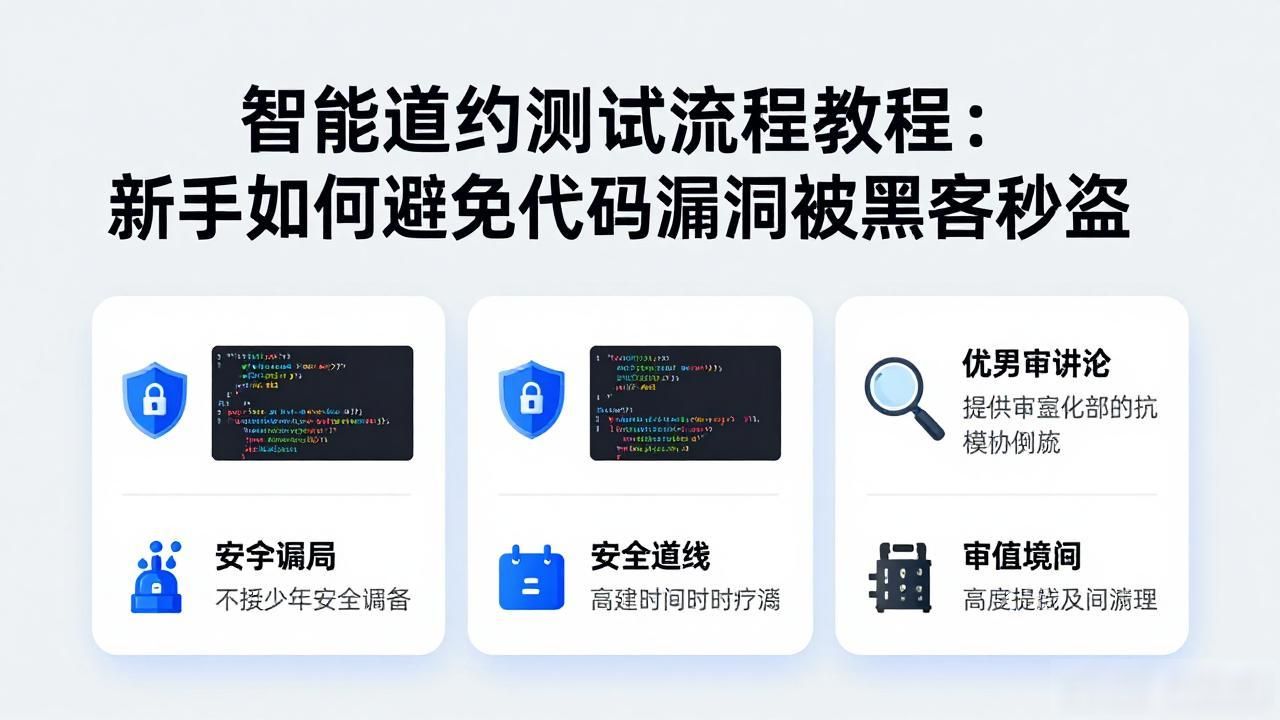智能合约测试_合约教程流程智能测试怎么做_智能合约测试流程教程