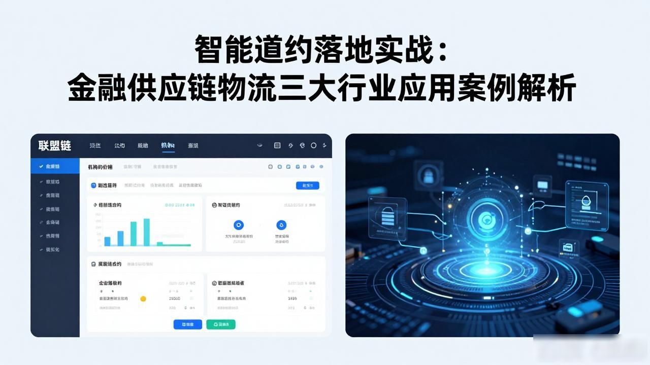 智能合约行业应用开发案例_智能合约开发工具_智能合约开发