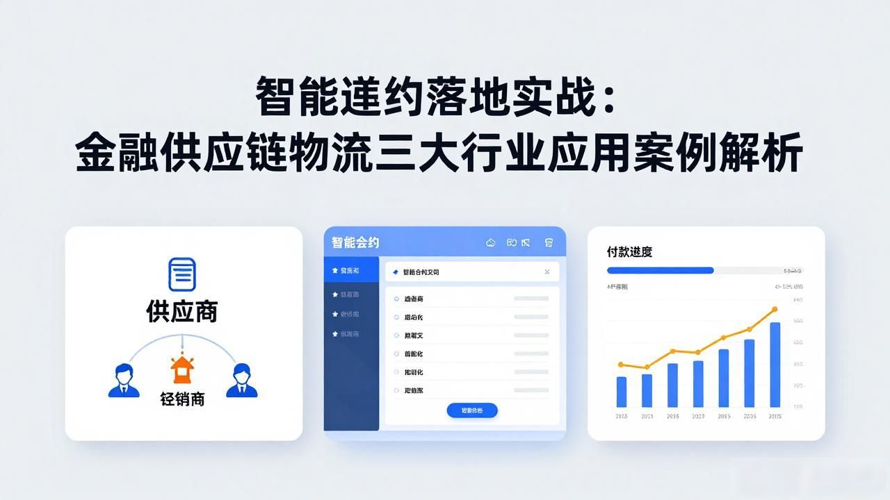智能合约行业应用开发案例_智能合约开发工具_智能合约开发