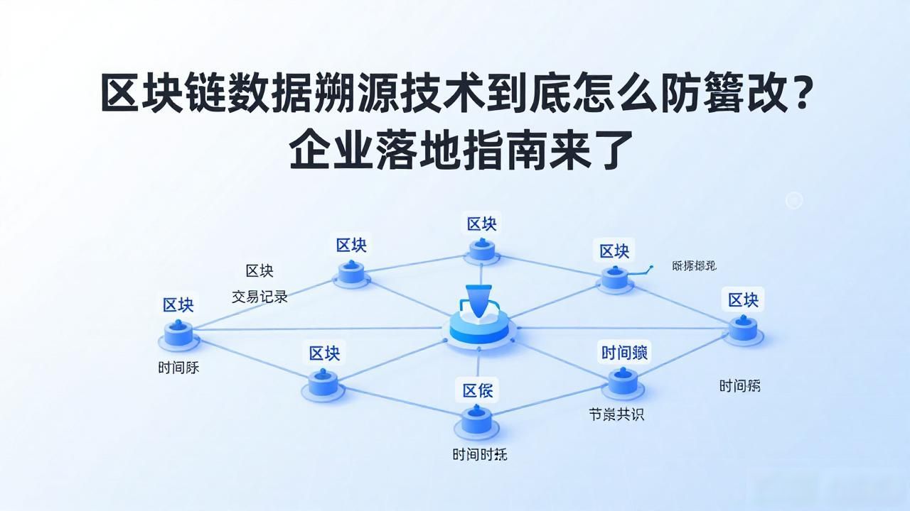 区块链数据溯源技术_区块链溯源数据技术是什么_区块链溯源技术原理
